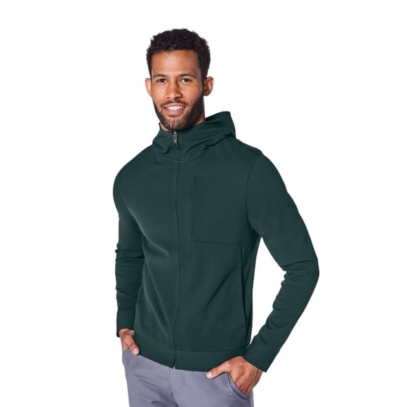 Lululemon Sojourn Hoodie Sz XL Nocturnal Teal Full Zip - Picture 1 of 8